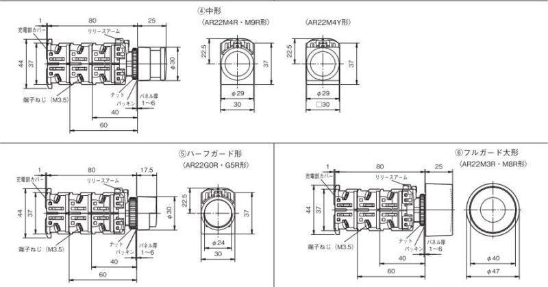 Φ25(Φ22) AR22シリーズ | 竹中電業株式会社